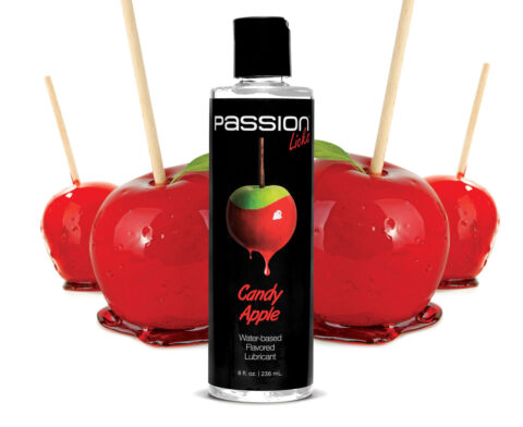 Passion Licks Candy Apple Water Based Flavored Lubricant - 8 Fl Oz / 236 ml
