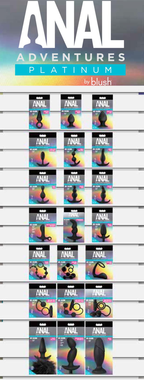 Anal Adventures Platinum Blush Savings Bundle