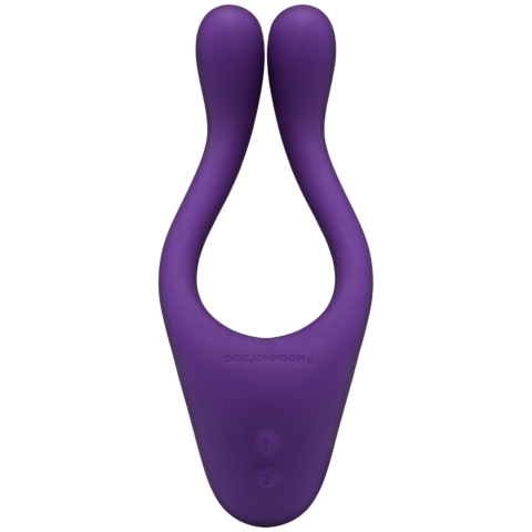 Tryst Multi Erogenous Zone Silicone Massager - Purple