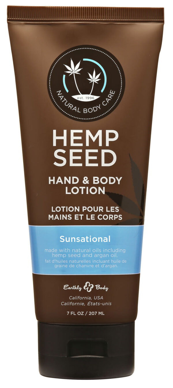 Hemp Seed Hand and Body Lotion - 7 Fl. Oz. - Sunsational