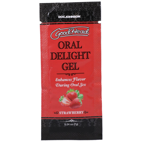 Goodhead - Oral Delight Gel - Strawberry - 0.24 Oz