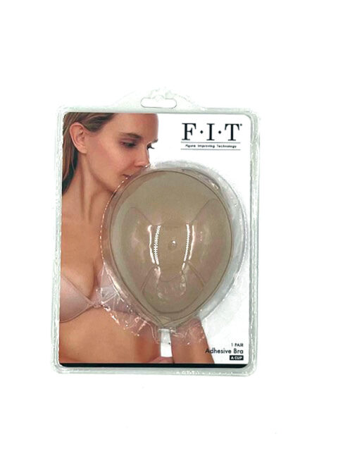 Cloth Adhesive Bra - Cup a - Beige