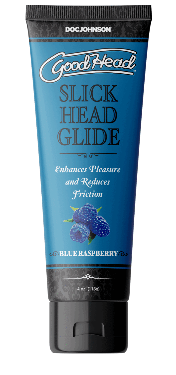 Goodhead - Slick Head Glide - Blue Raspberry -  4 Oz