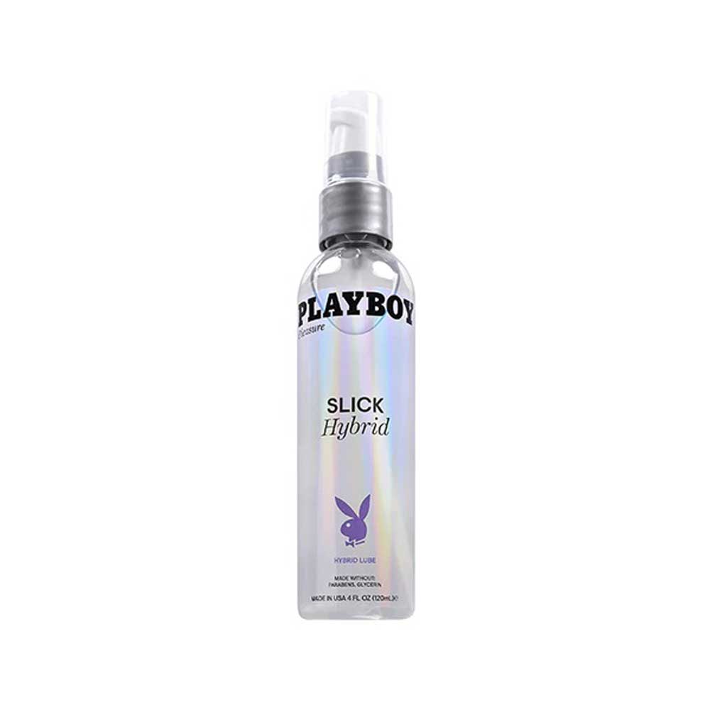 Playboy Pleasure - Slick Hybrid Lubricant 4 Oz  Lubricant 4 Oz