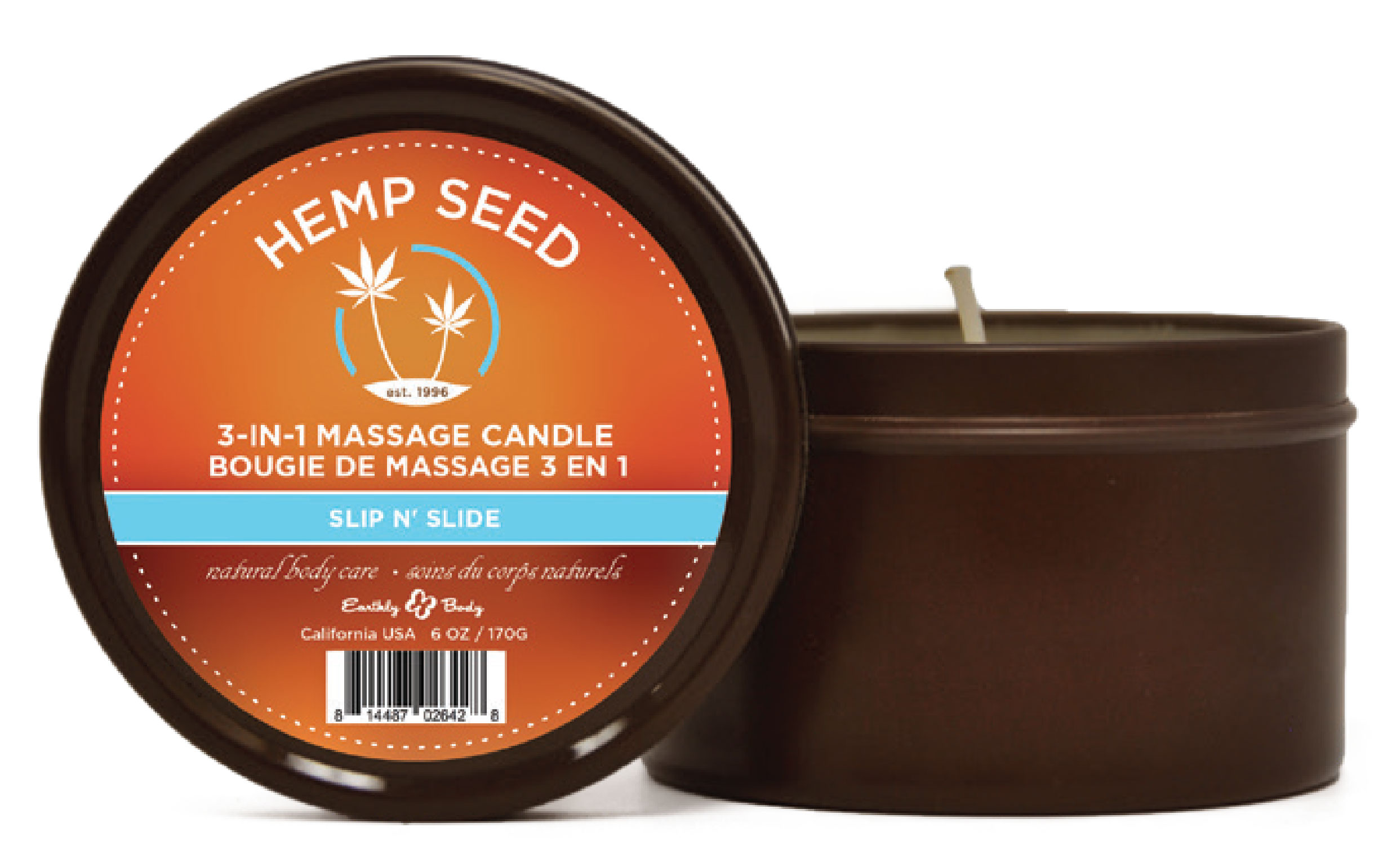 3-in-1 Massage Candle - 6 Oz. - Slip n' Slide