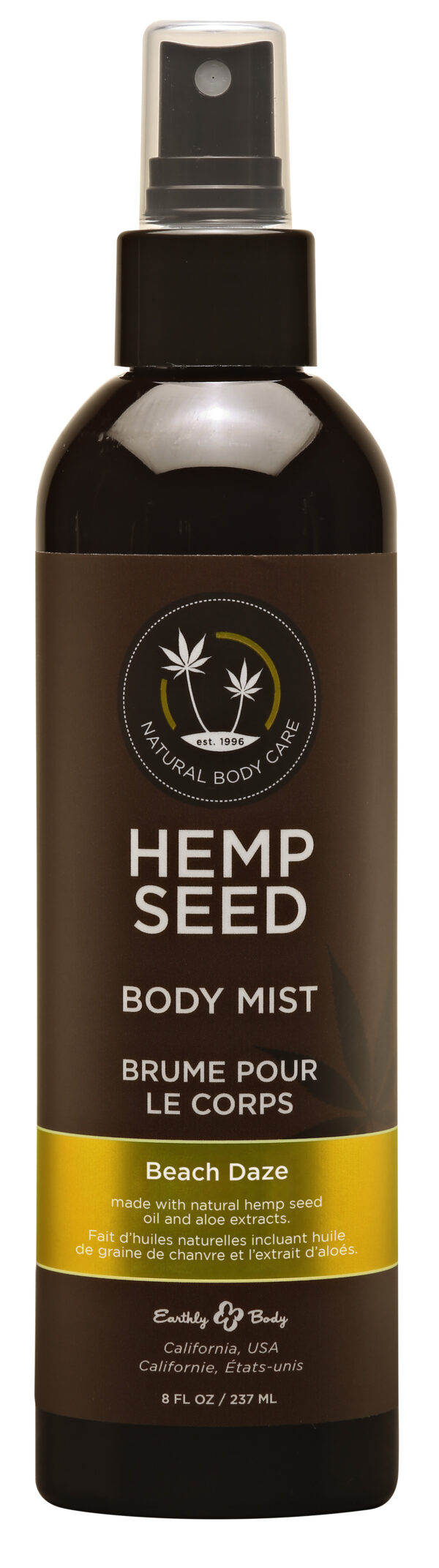 Hemp Seed Body Mist - Beach Daze - 8 Fl. Oz. / 237ml