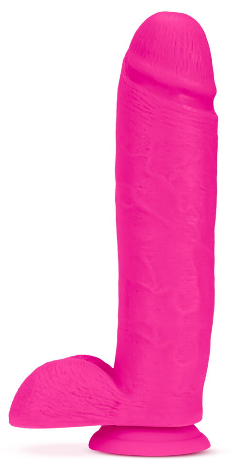 Au Naturel - Bold - Huge - 10 Inch Dildo - Pink